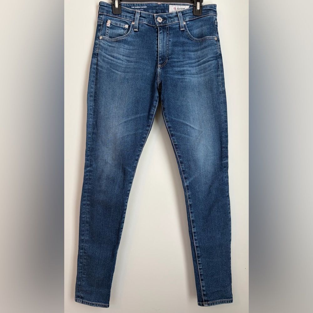 AG Adriano Goldschmied Size 29 The Farrah Skinny High-Rise Skinny Jeans